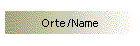 Orte/Name